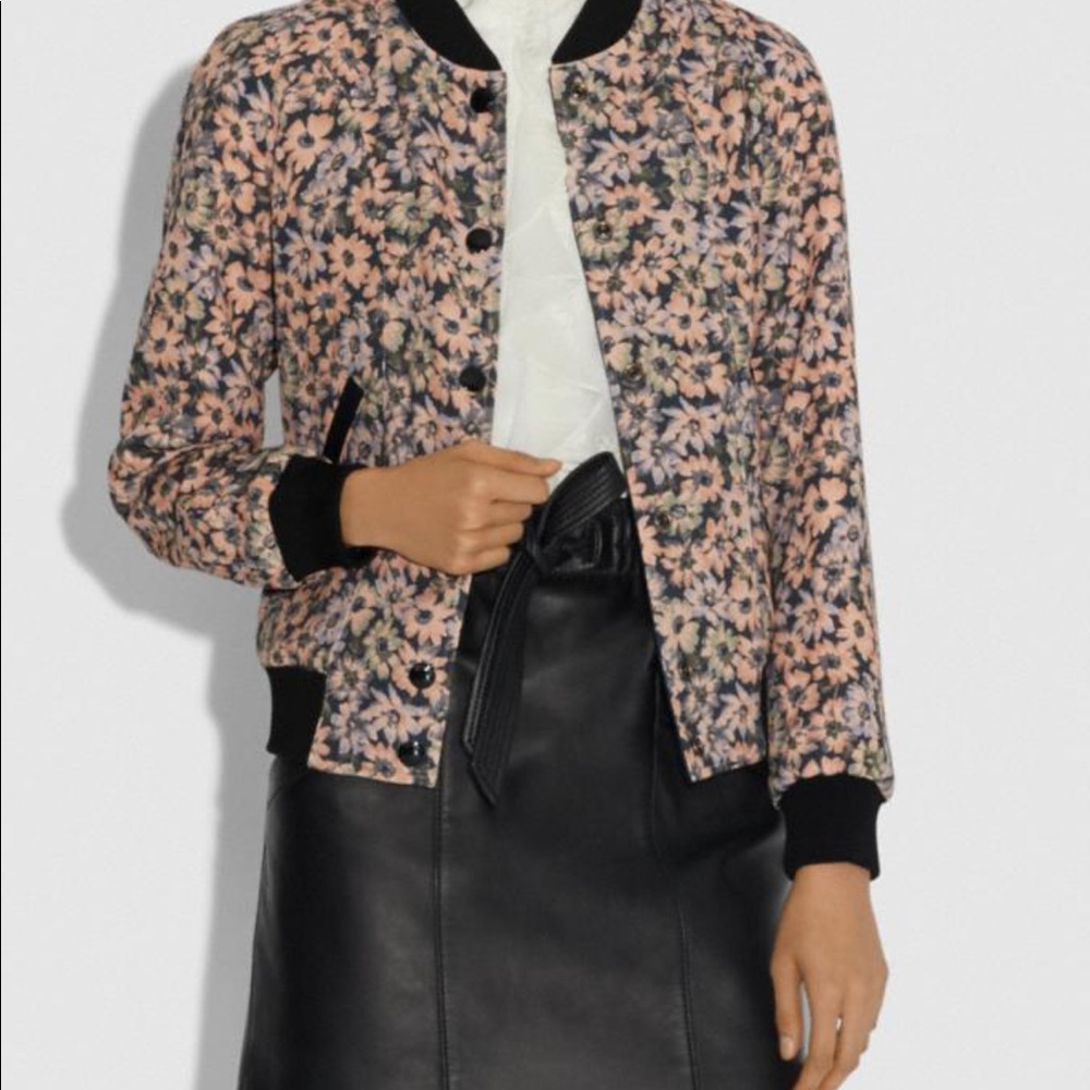 Coach reversible bomber jacket - Picture 4 of 14